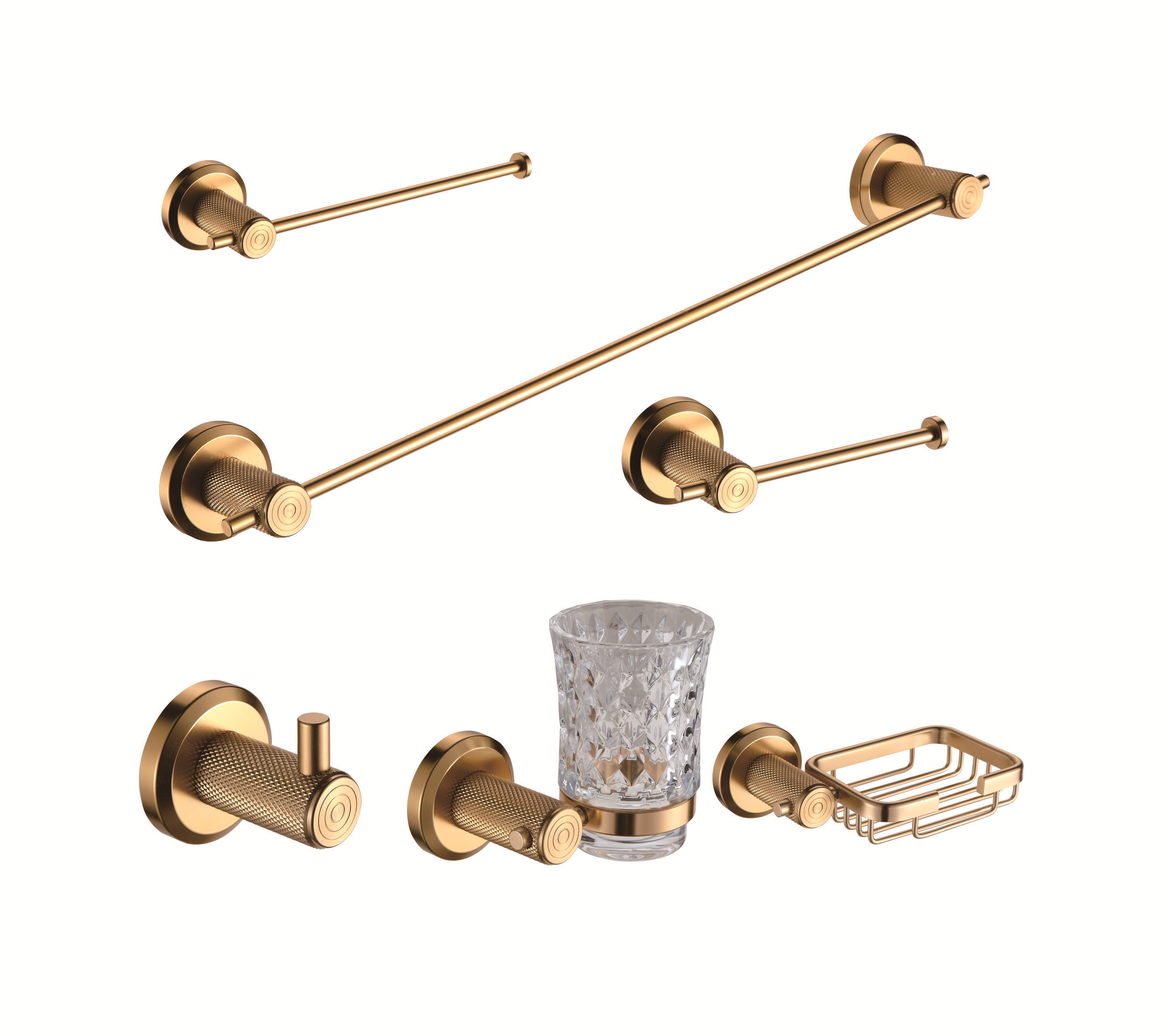 6-Piece Bathroom Accessories Set (33400-A)