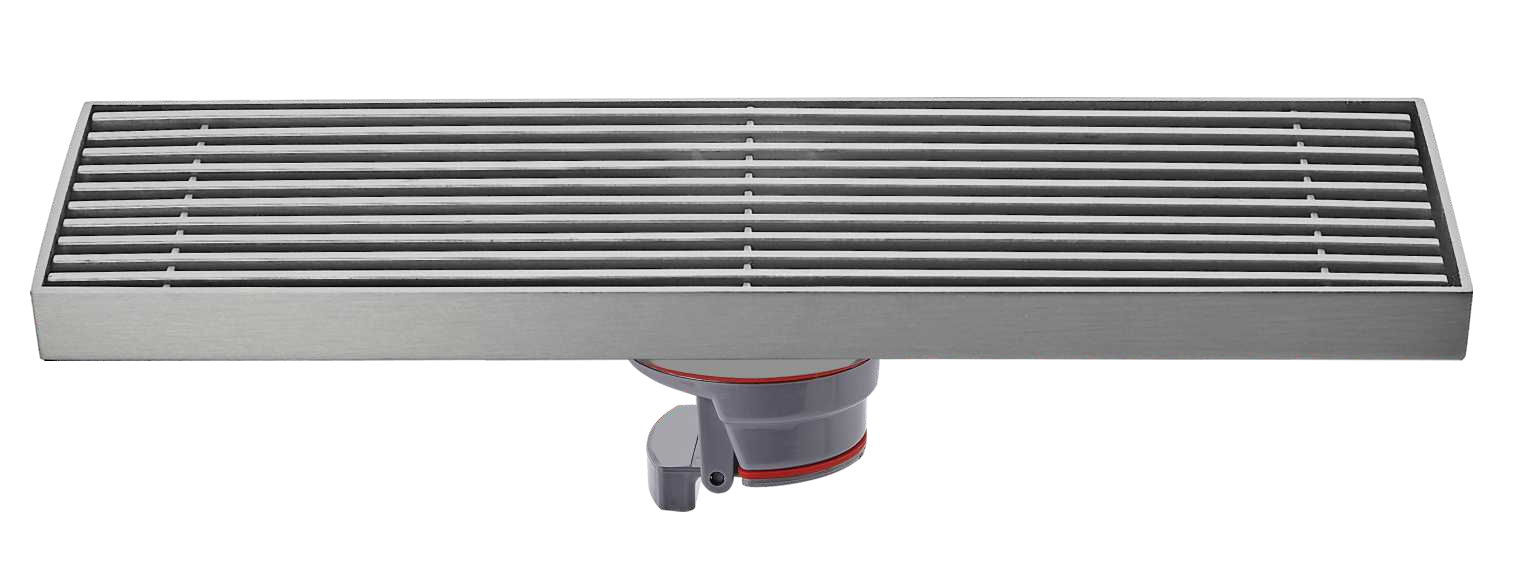 Long Heel Guard Floor Drain