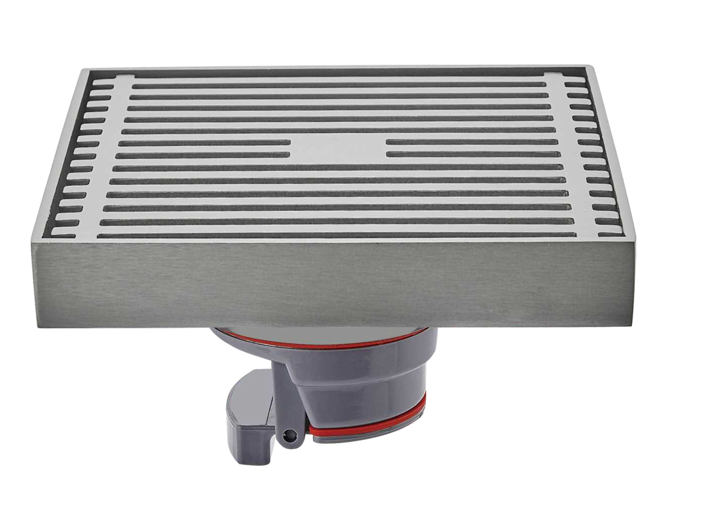 Square Heel Guard Floor Drain